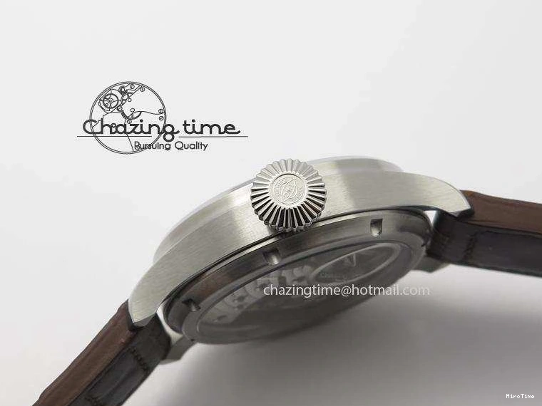 MIROTIME 0811 Reliable Big Pilot “Markus Buhler” IW5003 Turbine V6F Best Edition Blue Dial On Leather Strap A 7324